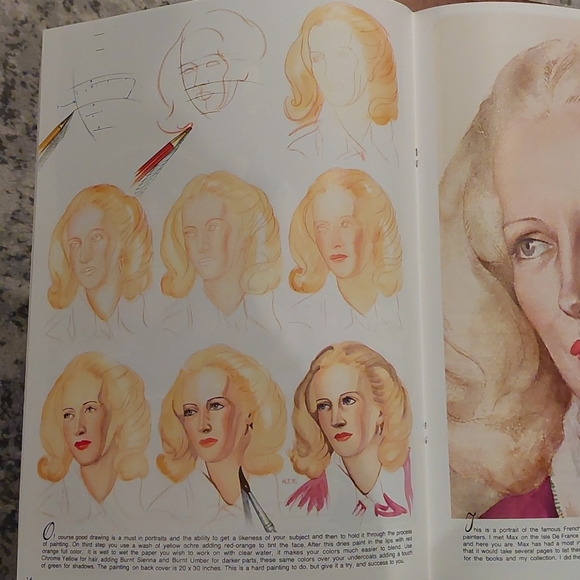 Vintage Watercolour Instruction Book by W. Foster - Picture 2 of 3